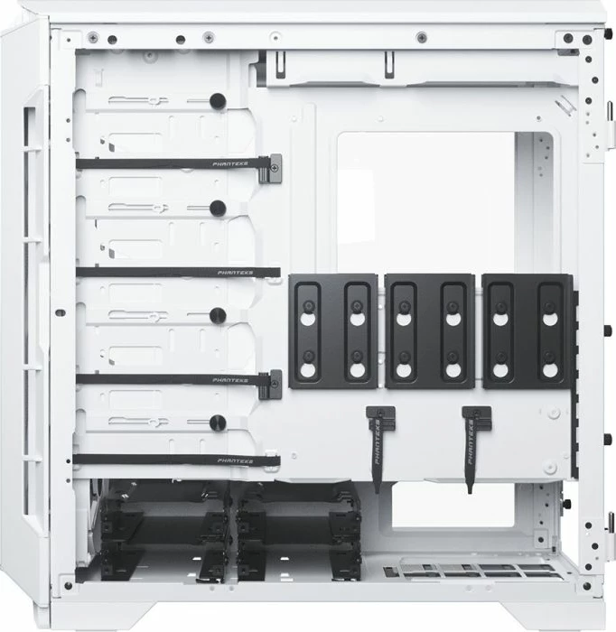 Kasë PHANTEKS Eclipse P600S PH-EC600PSTG_DMW01, Big Tower EATX, Tempered Glass, Silent, D-RGB, e bardhë