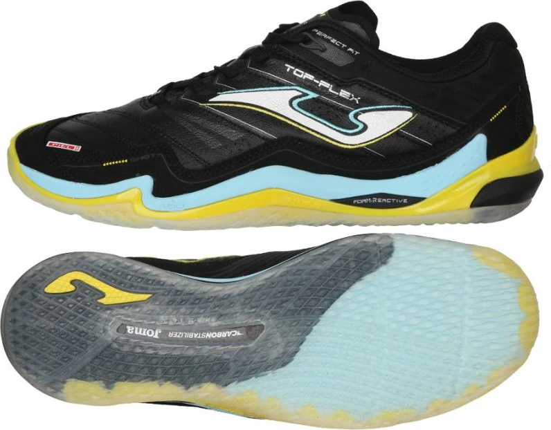 Atlete futsali Joma Top Flex Ultimate 2601 TFUS2601IN, të zeza