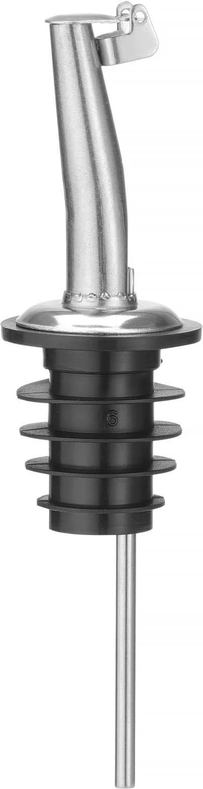 grykë derdhëse për shishe, Bar Up, ø30x120 mm, kapak flip, përshtatet deri ø20 mm, set 6 copë