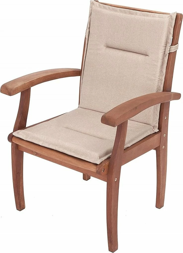 Jastëk për karrige kopshti Hobbygarden Miami Prestige 96x45 cm, trashësi 4 cm, bezhë