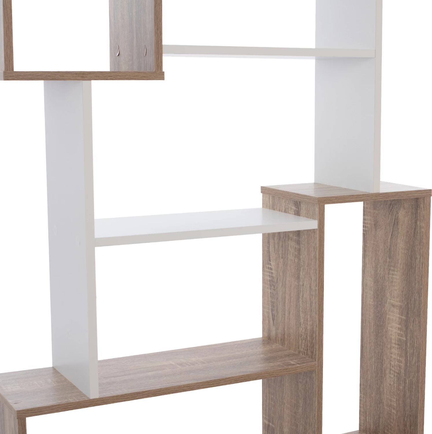 Raft librash SHAY FH8768.01 85X22X140 bardhë