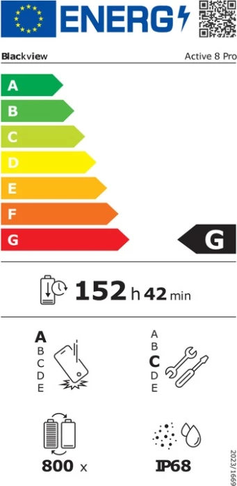 Tablet rugged BLACKVIEW Active 8 Pro 10.36\" 8GB RAM 256GB 22000mAh, stilolaps stylus i përfshirë, Portokalli