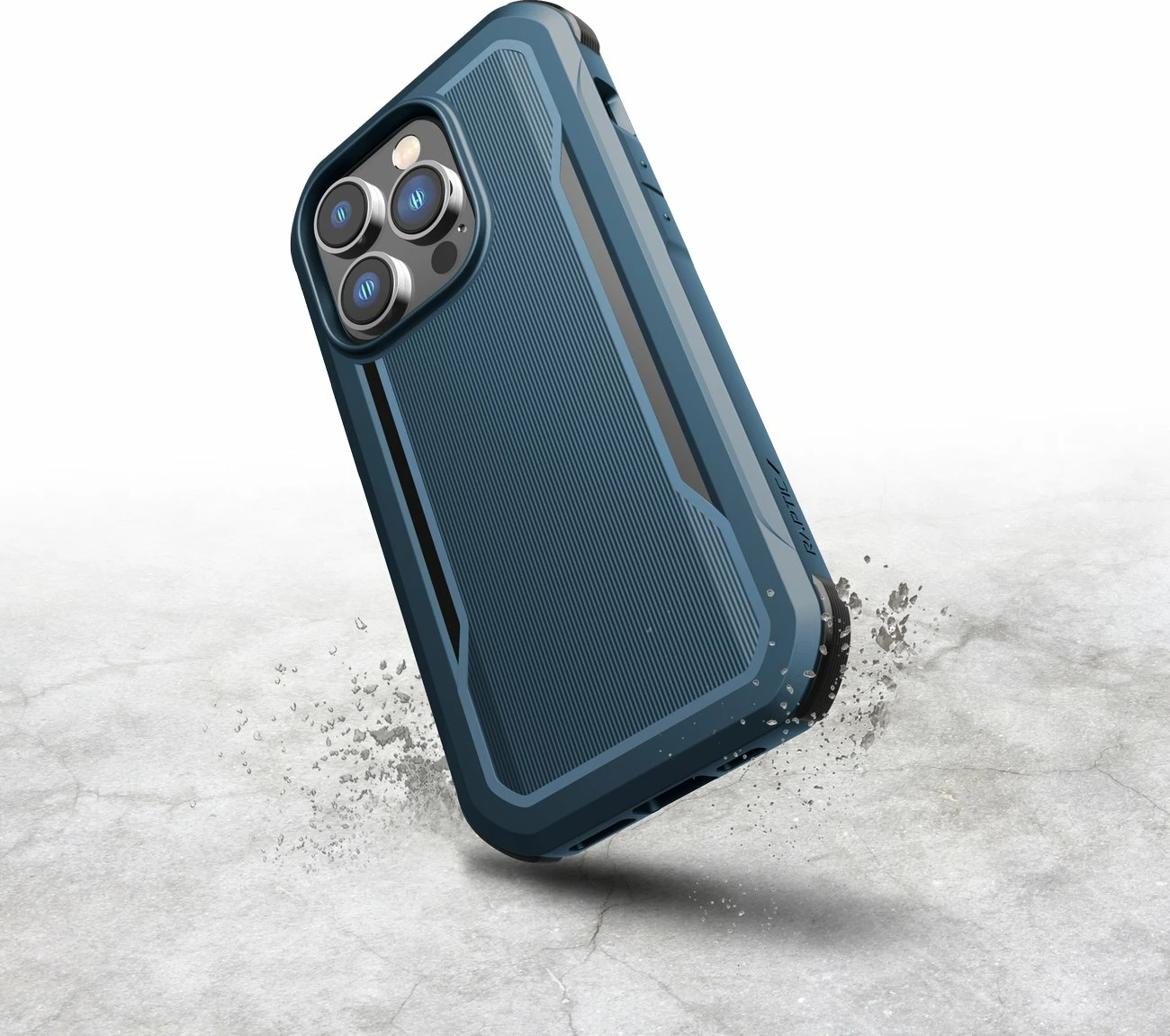 Mbështjellës Raptic X-Doria Fort për iPhone 14 Pro, MagSafe, Kaltër