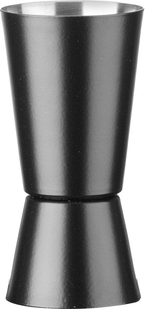 Set aksesorësh barmeni, BarUp Barkit in Tube, Boston shaker 500/800 ml, xhiger 25/50 ml, lugë spirale 27 cm, sitë Hawthorne, grirës (muddler), tub kartoni, diametër 120 x 320 mm, e zezë