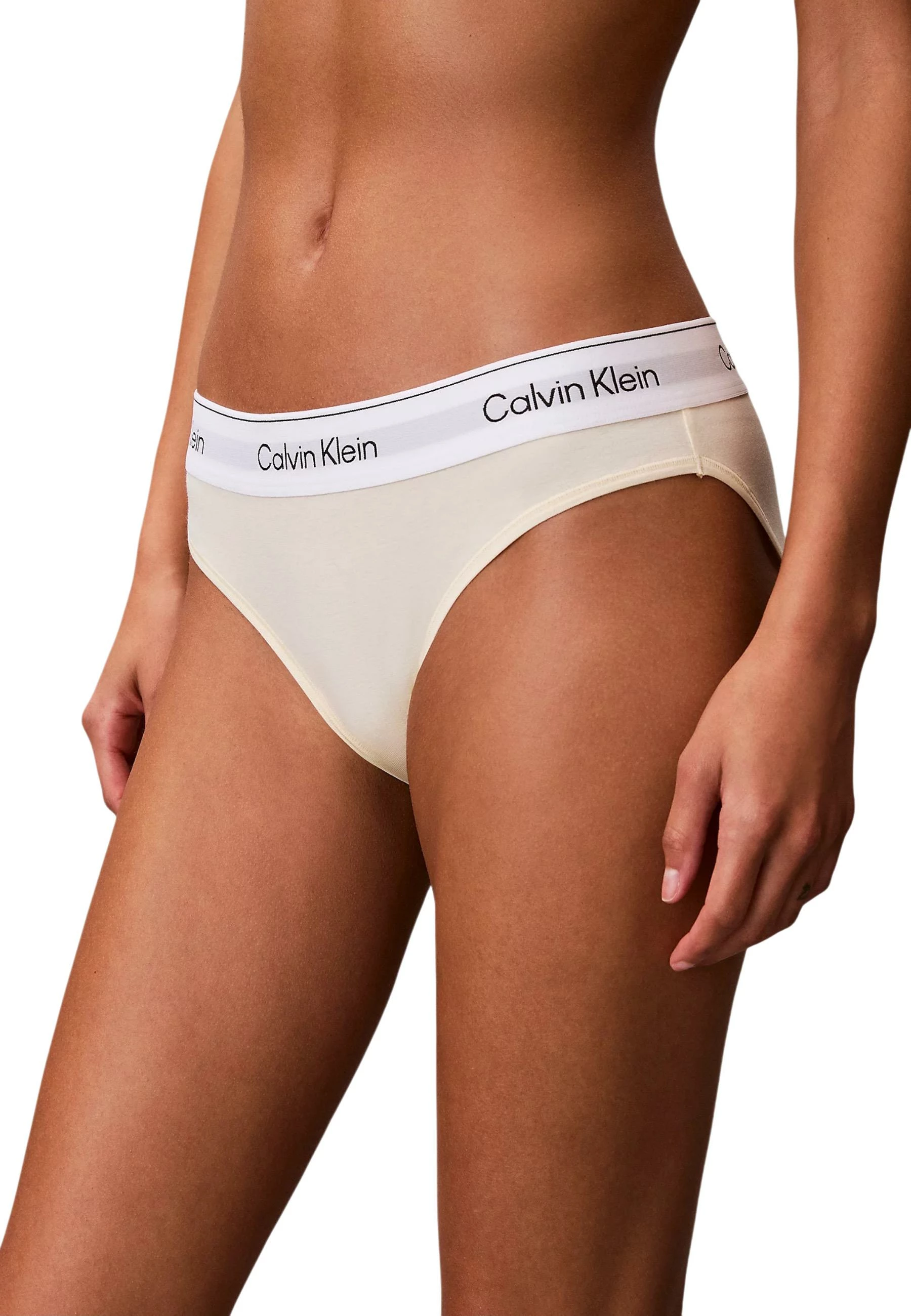 Të brendshme bikini për femra Calvin Klein Underwear LV00QF8520, krem [Madhësia: M]