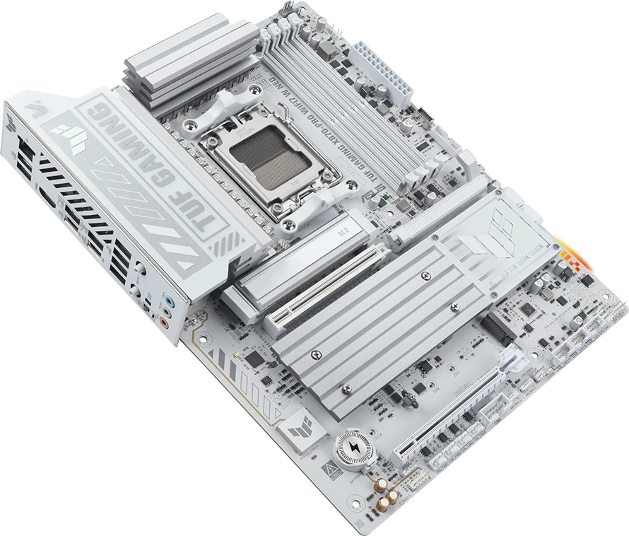 Pllakë amë ASUS TUF Gaming X870-PRO WiFi 7 W NEO, ATX, AM5, DDR5, e bardhë