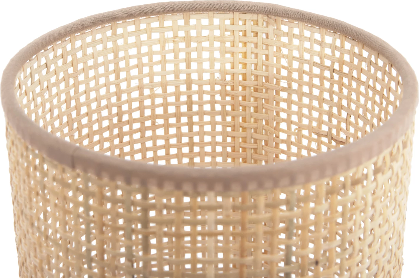 Llambë tavoline LYKTUR FH4709, kapak shportë, bazë druri, Φ15,5x35,5H cm