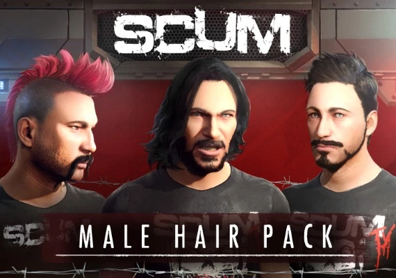 SCUM - Male Hair Pack DLC Global
