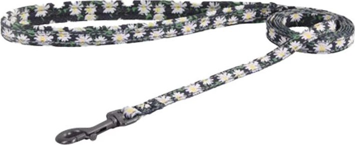 Set për ecje për mace Dogness CAT SET DAISY, litar 1.5m, multikolor