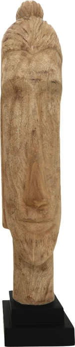 Bist i Budës Dran, dru mango natyral, 12x12x63.5 cm