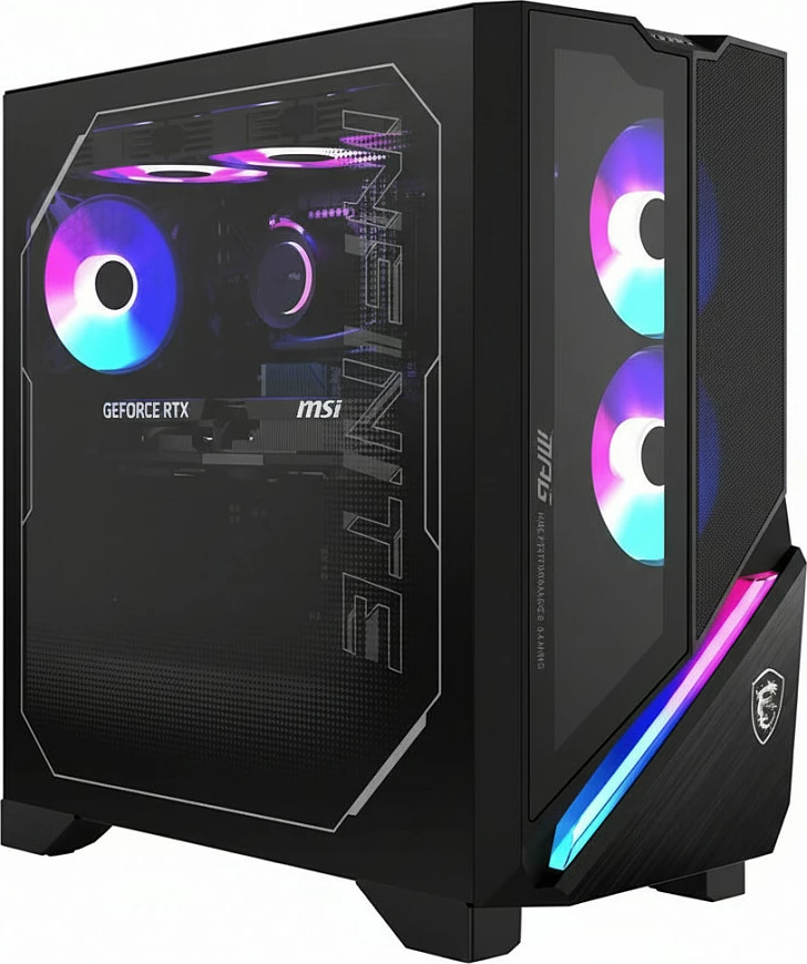 Kompjuter MSI MPG Infinite Z3 X3D 9NVVR7-608DE, Ryzen 7 9800X3D, 64GB RAM, 2TB SSD, GeForce RTX 5080, Windows 11 Home, i zi