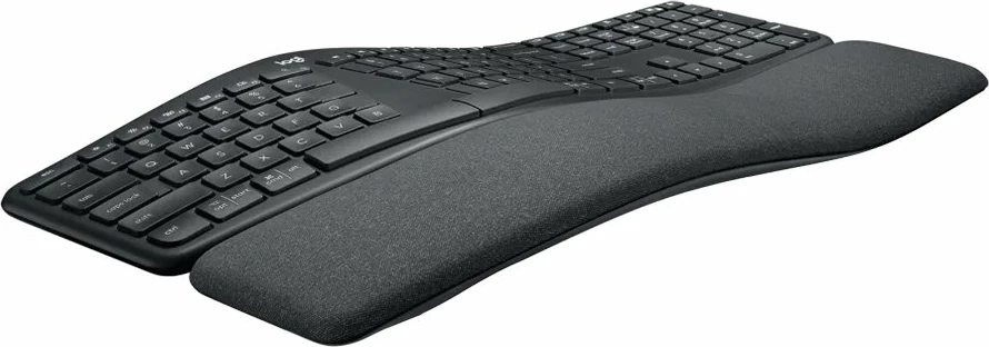 Tastierë ergonomike Logitech ERGO K860 Bluetooth/RF, Graphite, US INT'L