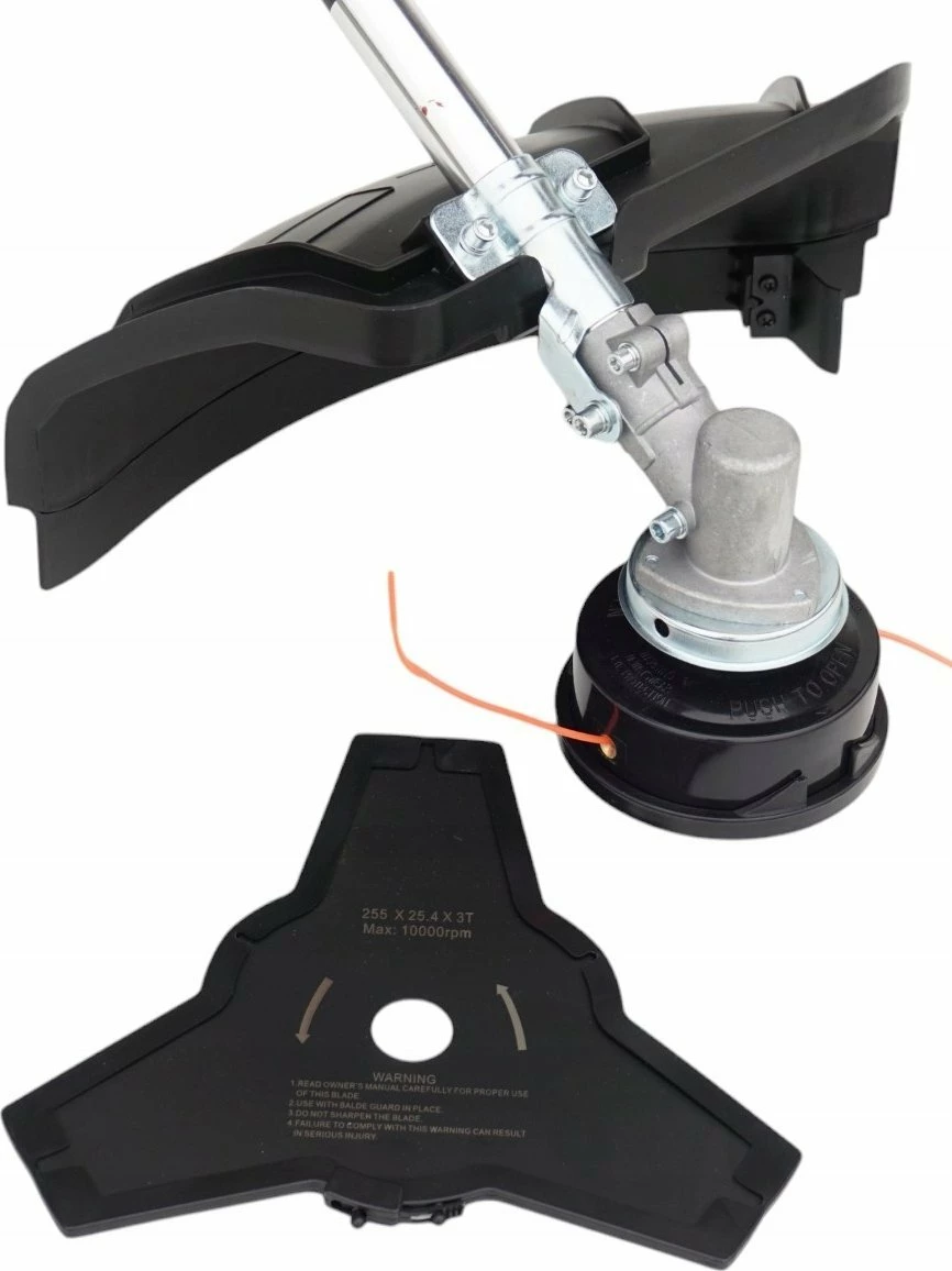 Trimer benzine NAC BP254-07-V 25.4cm³ 42cm 2-takt, kuqe/zezë