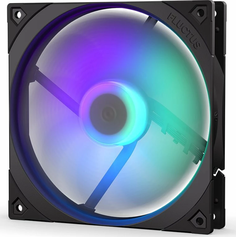 Ventilator kasë PC Endorfy Fluctus 140 PWM ARGB EY4A004, 140mm, 4-pin PWM, 1800 rpm, 1 copë, i zi