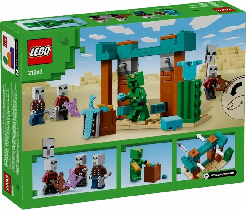 Set lodrash Lego Minecraft për fëmijë