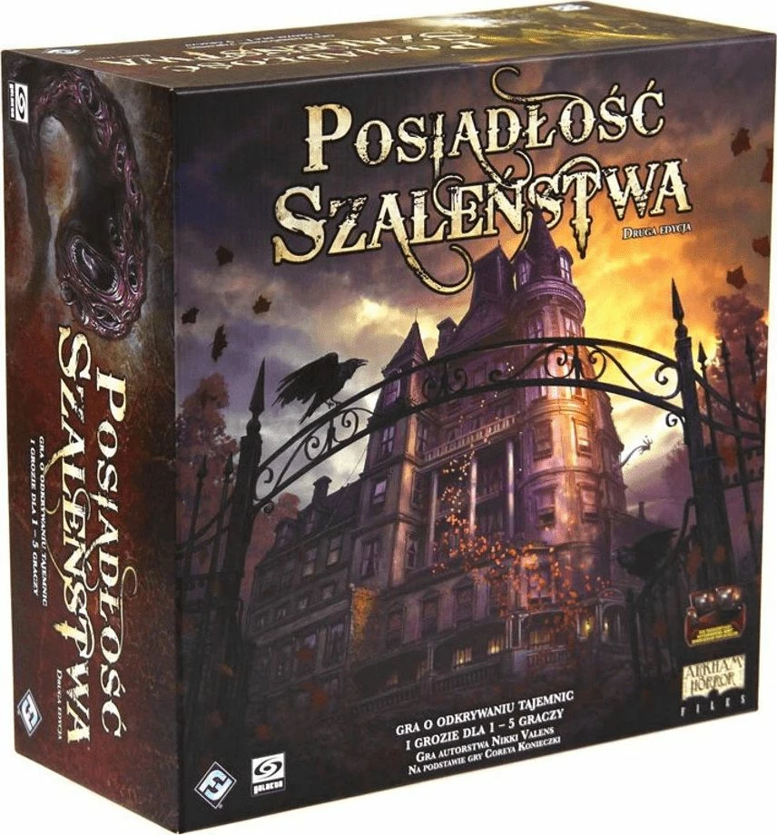 Lojë tavoline Galakta Mansions of Madness Second Edition, 1-5 lojtarë, 14+, version polonisht, kooperativ