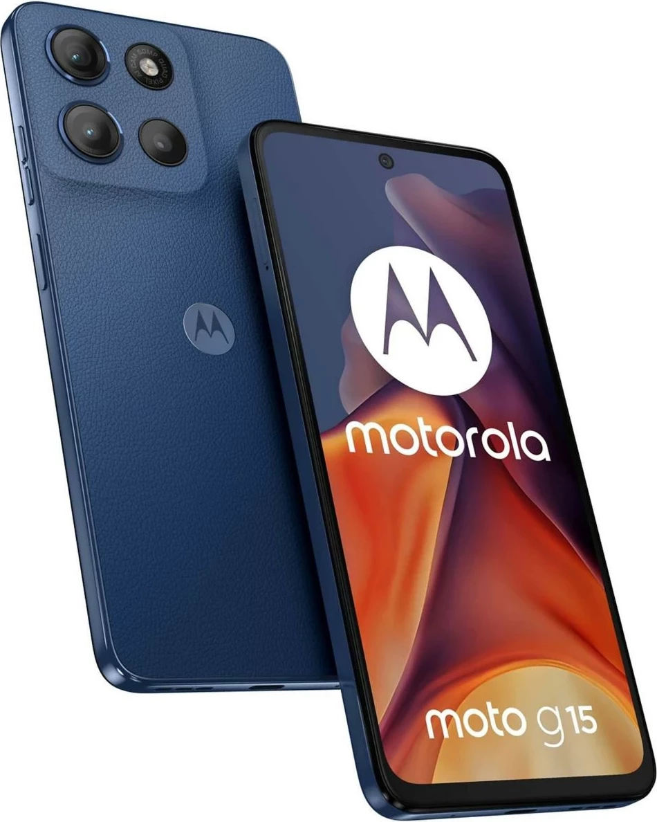 Celular Motorola Moto G15 8GB 256GB 6.72 inch Blue