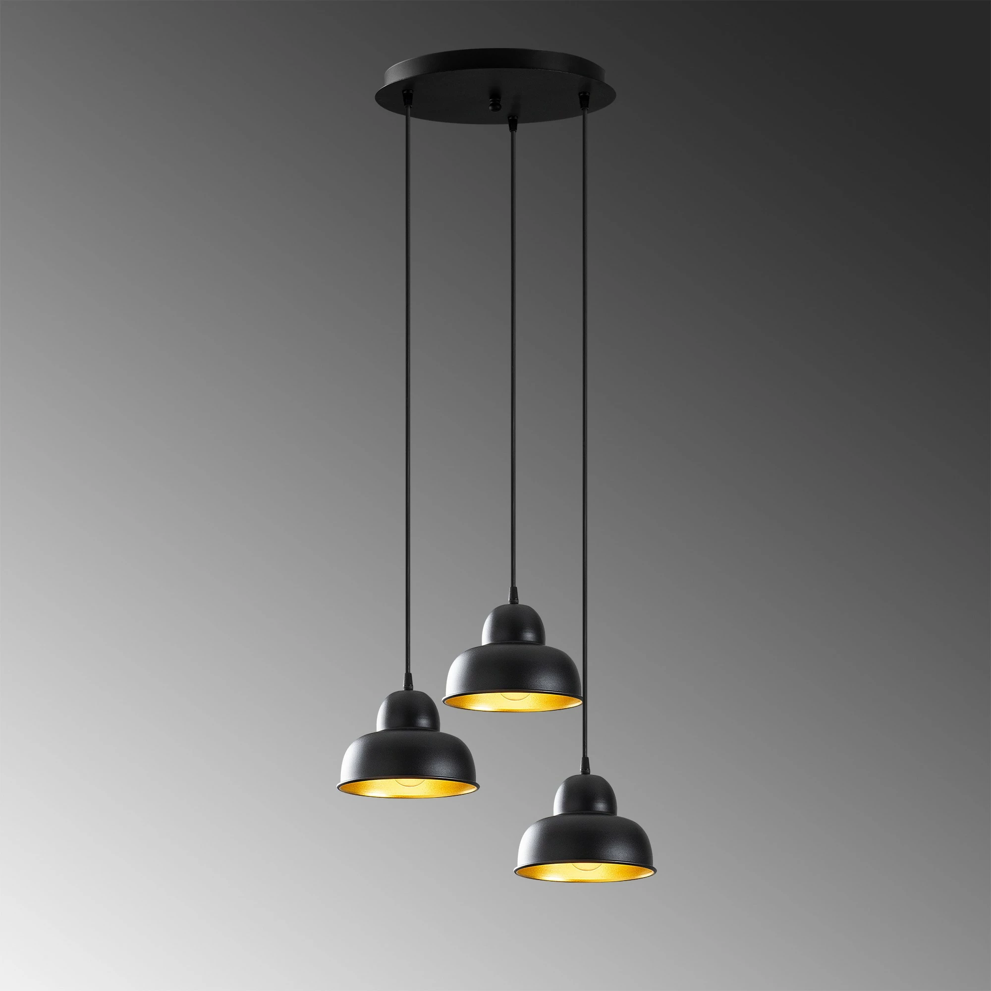 Llambë tavani Opviq, Berceste, e zezë, 180BLACK-S2