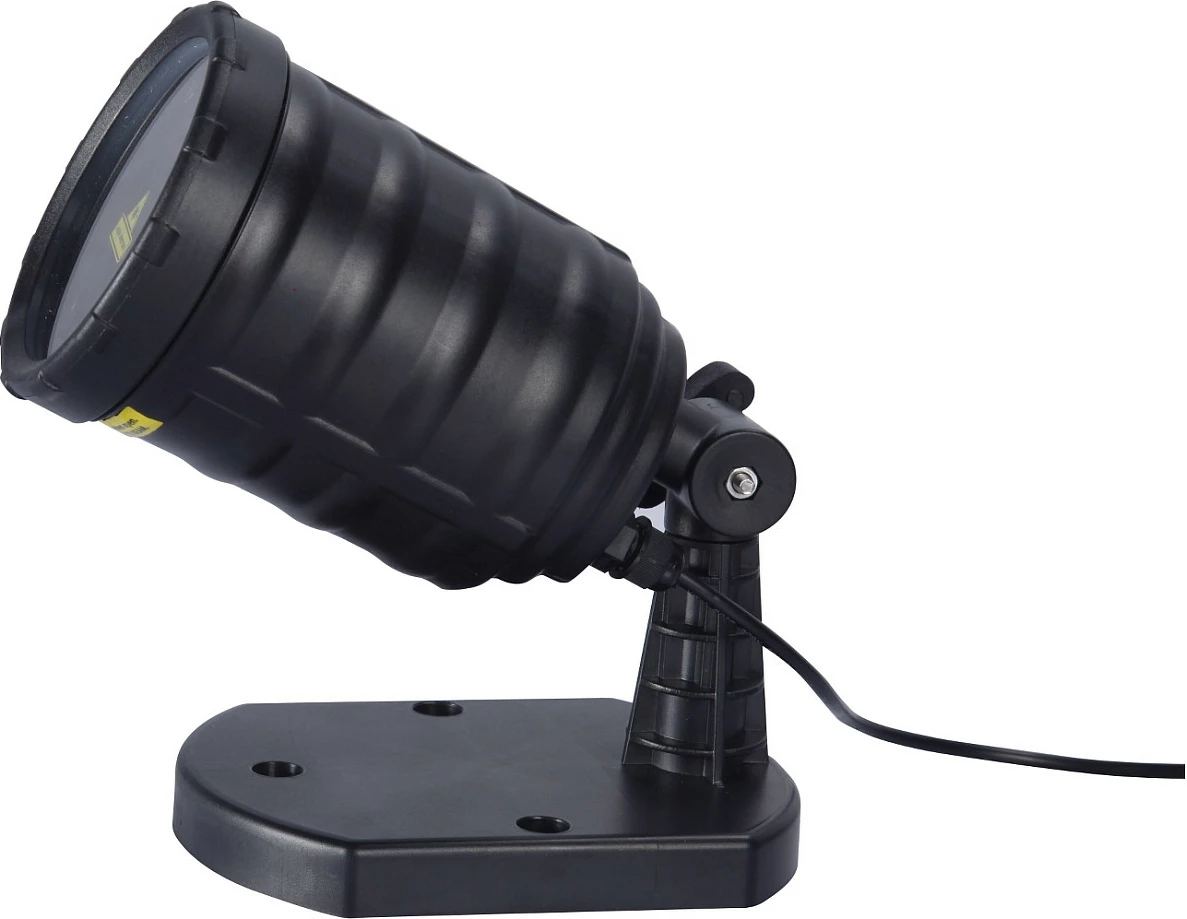 Projektor lazer për oborr Ultron 239698, IP65, 5V, efekt yjesh kuqe/gjelbër, i zi