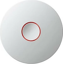 Alarm tymi GIRA Dual Q, wireless, 85 dB, IP42, bateri 10 vjet, argjend/bardhë