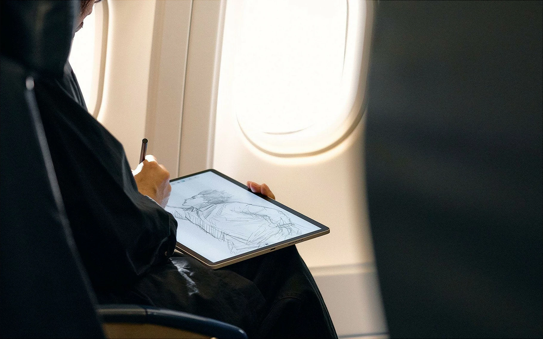 Tablet grafik Wacom MovinkPad Pro 14, OLED 14", 256GB, USB-C/Bluetooth, me pen, e zezë 8