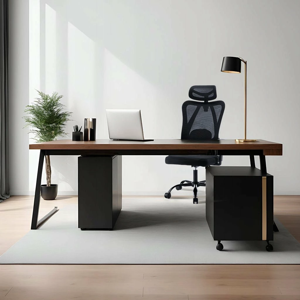 Karrige zyre ergonomike Mozos ERGO-X, 3D mbështetëse krahu, rregullim lartësie 43-53 cm, 120 kg, e zezë