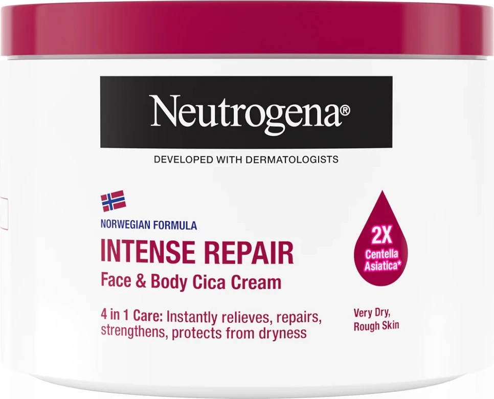 Krem për fytyrë dhe trup Neutrogena Intense Repair Intensively Regenerating 400ml