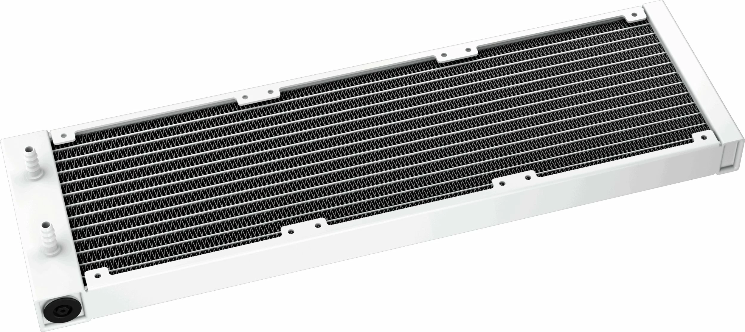 Ftohës uji AIO Deepcool Mystique 360 WH ARGB 360mm me ekran LCD 2.8\", 3x120mm PWM, i bardhë