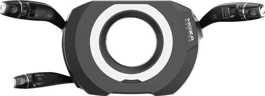 Stalka multifunksional për sim racing Moza RS065, e zezë