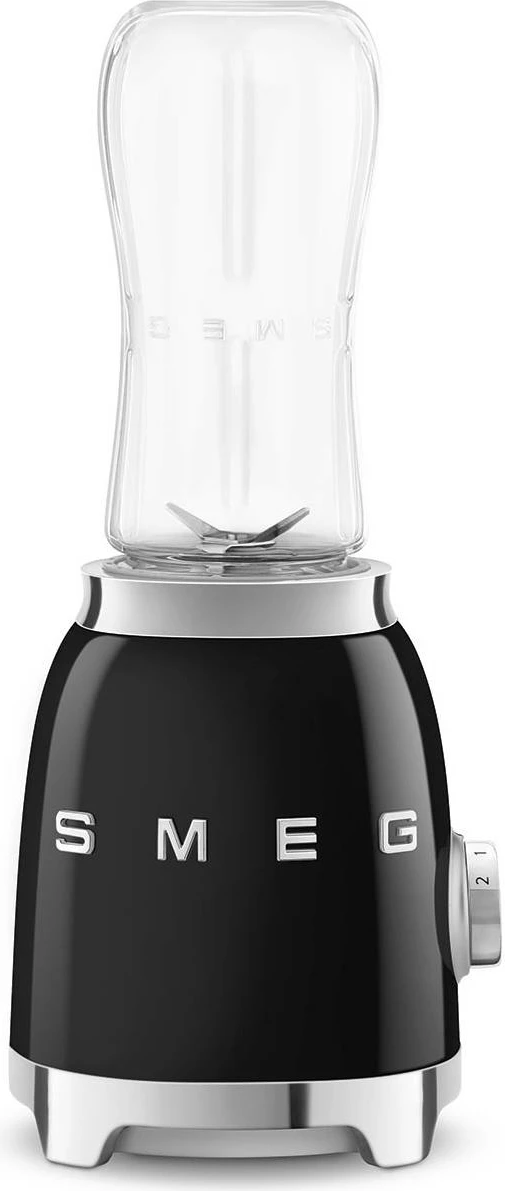 Blender personal Smeg PBF01BLEU 300W, 2x600 ml shishe takeaway, i zi