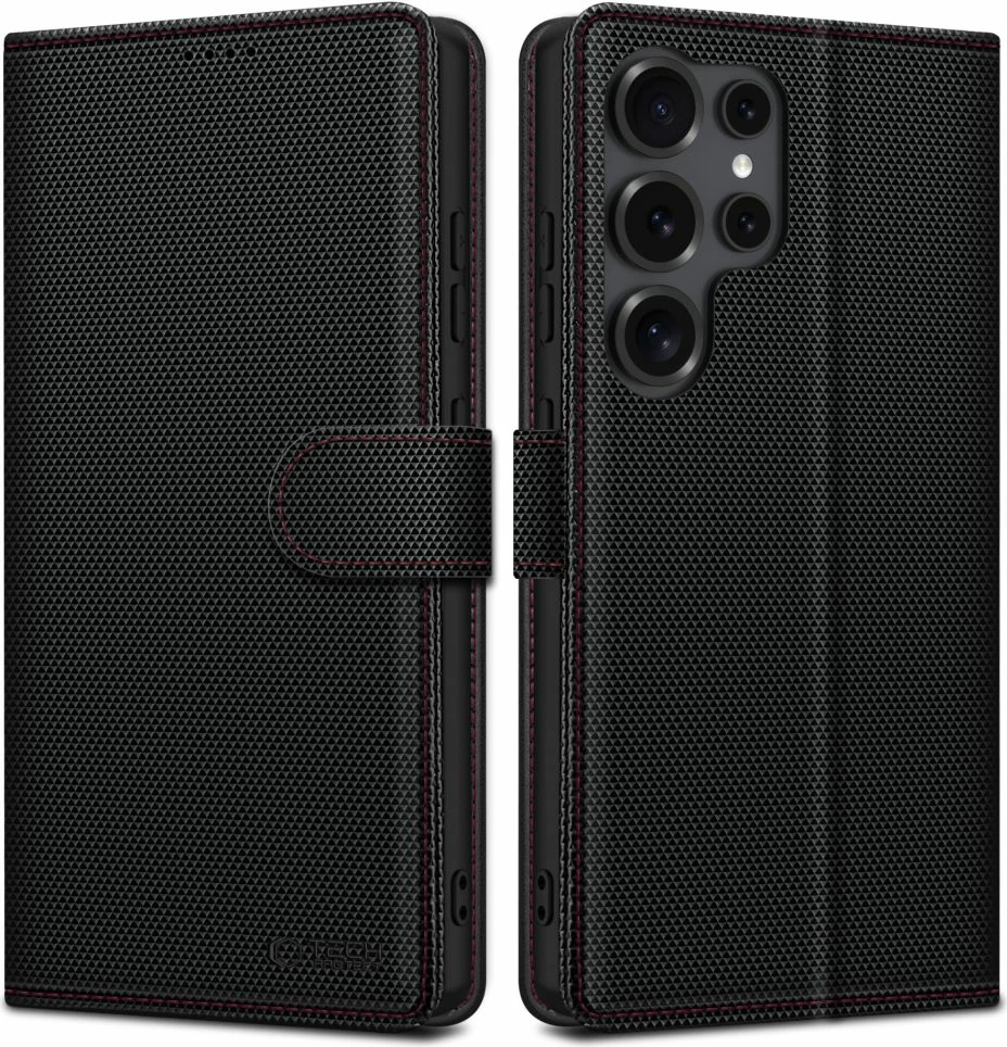 Mbështjellës Tech-Protect Wallet RS për Samsung Galaxy S25 Ultra, e zezë