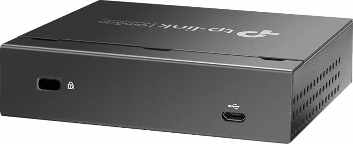 Kontrollues rrjeti TP-LINK Omada OC200, për menaxhim të centralizuar, me 2 porta Ethernet, PoE, i zi