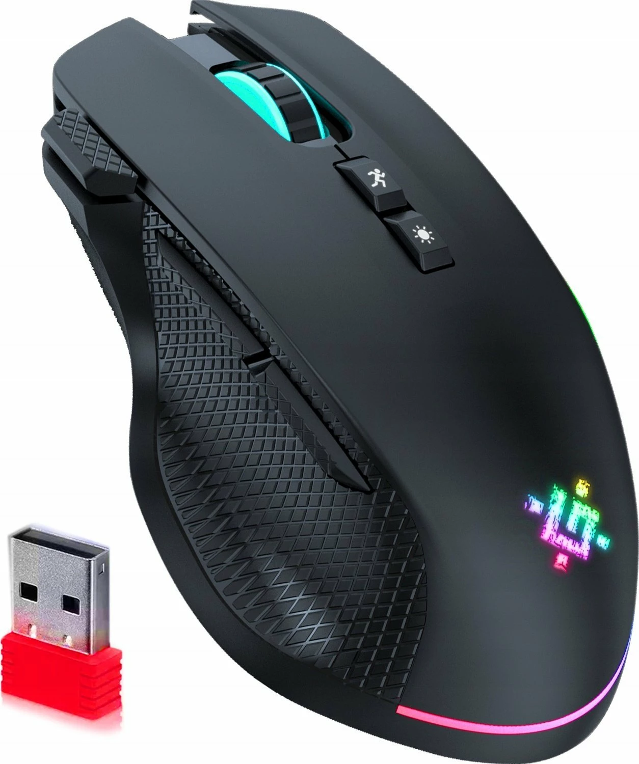 Maus Defender THUNDER GM-213 (52213), wireless 2.4GHz, 1600 DPI, RGB, i zi