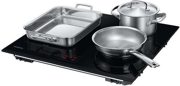 Pllakë gatimi induksion, Samsung, NZ64B5045GK/U2, 4 zona, Flex Zone, 7.4 kW, Wi‑Fi