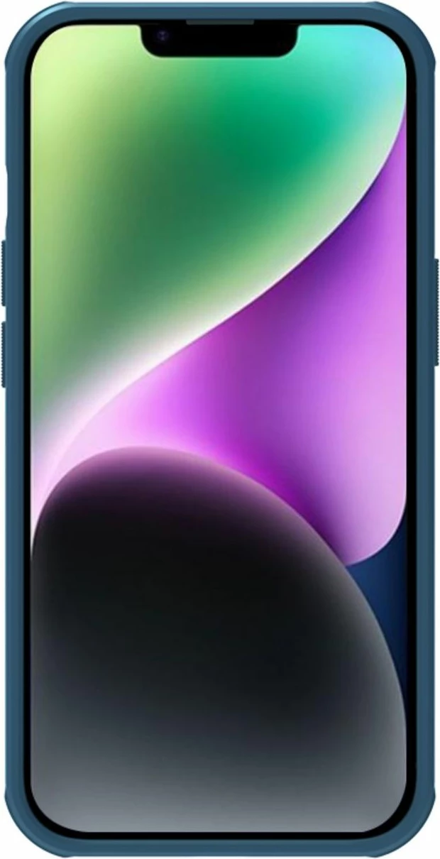 Mbështjellës Nillkin Super Frosted Shield Pro për iPhone 14 Plus me MagSafe, Blu