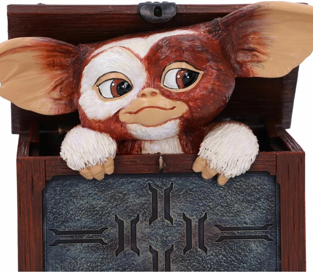 Figurinë NEMESIS NOW Gremlins Gizmo "You Are Ready" prej rrëshire, e pikturuar me dorë