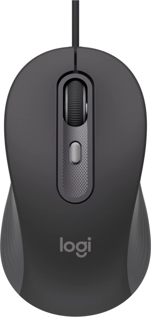 Maus, Logitech, Signature M520 L 910-007511, madhësi standarde me kabllo, Graphite