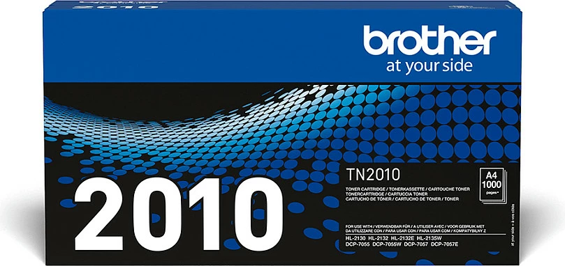 Toner Brother TN-2010, i zi, origjinal, 1000 faqe