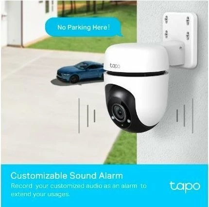 Kamerë sigurie IP TP-Link Tapo C500 1080p WiFi për jashtë, e bardhë/zezë