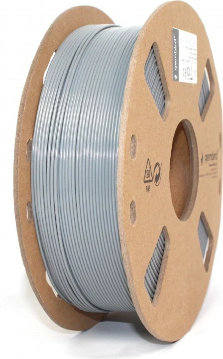 Filament për printer 3D Gembird 3DP-PETG1.75-01-GR, PETG, 1.75mm, 1kg, Gri