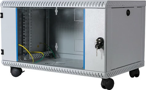 Kabinet rrjeti mural EFB Elektronik 19" 6U, 600x500x330 mm, IP20, gri (RAL7035)