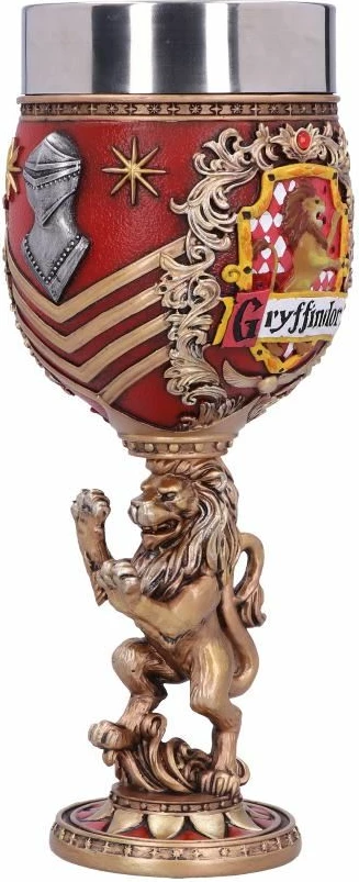 Mug koleksionues NEMESIS NOW Harry Potter Gryffindor, resin i pikturuar me dorë, kuqe/ari