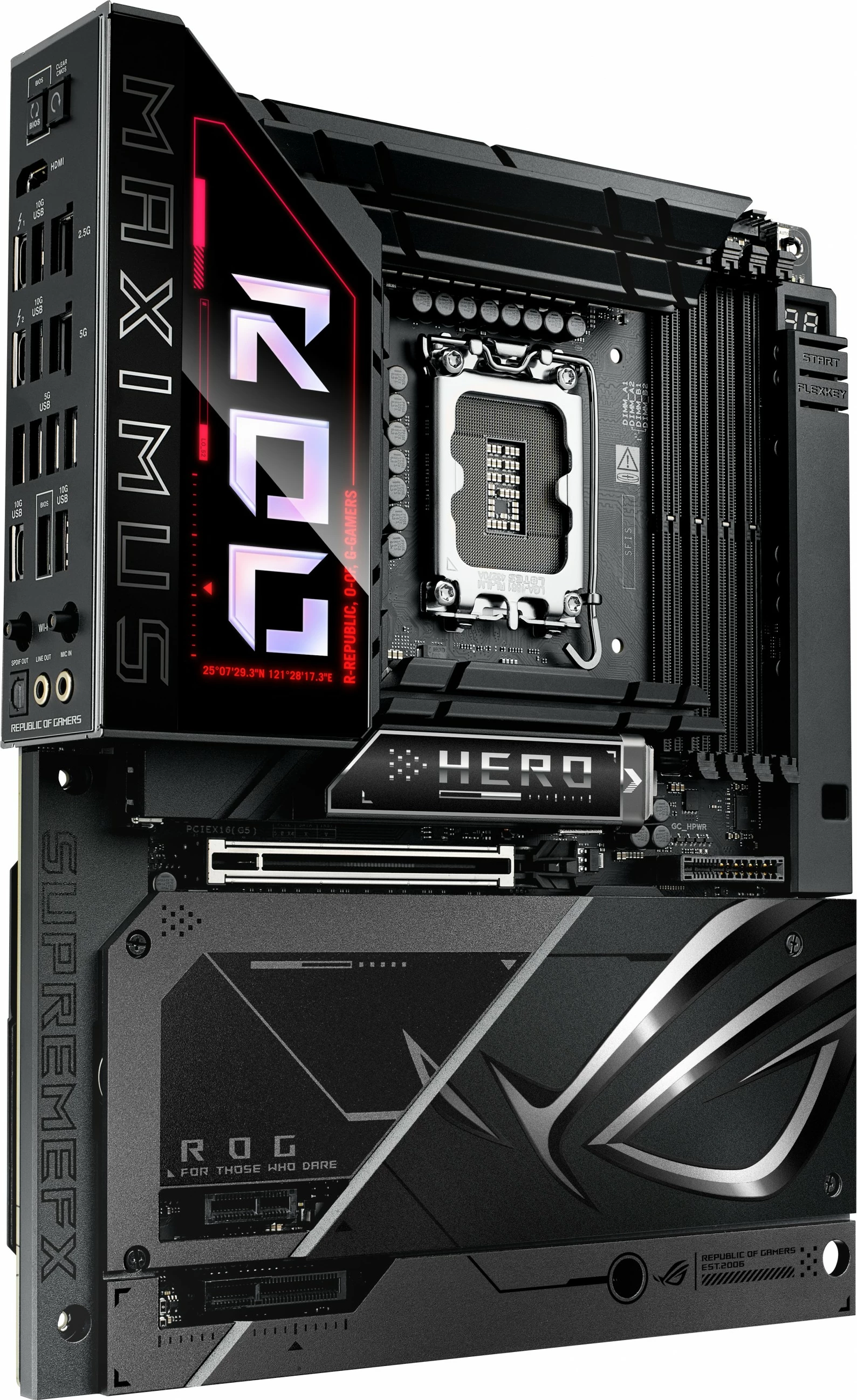 Pllakë amë ASUS ROG MAXIMUS Z890 HERO BTF, Intel, LGA 1851, DDR5, 256 GB