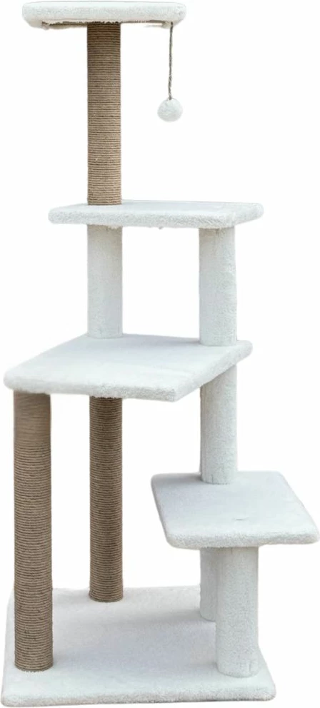 Dru për gërvishtje për mace, Paws & Whiskers, Alessi, e bardhë
