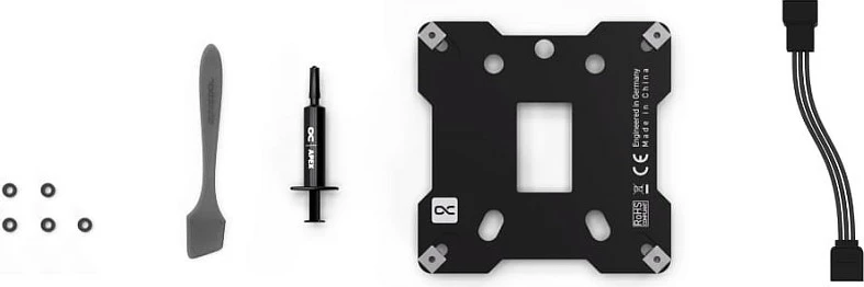 Ftohës CPU Alphacool Apex 1, LGA 1700/1851, ARGB, i zi