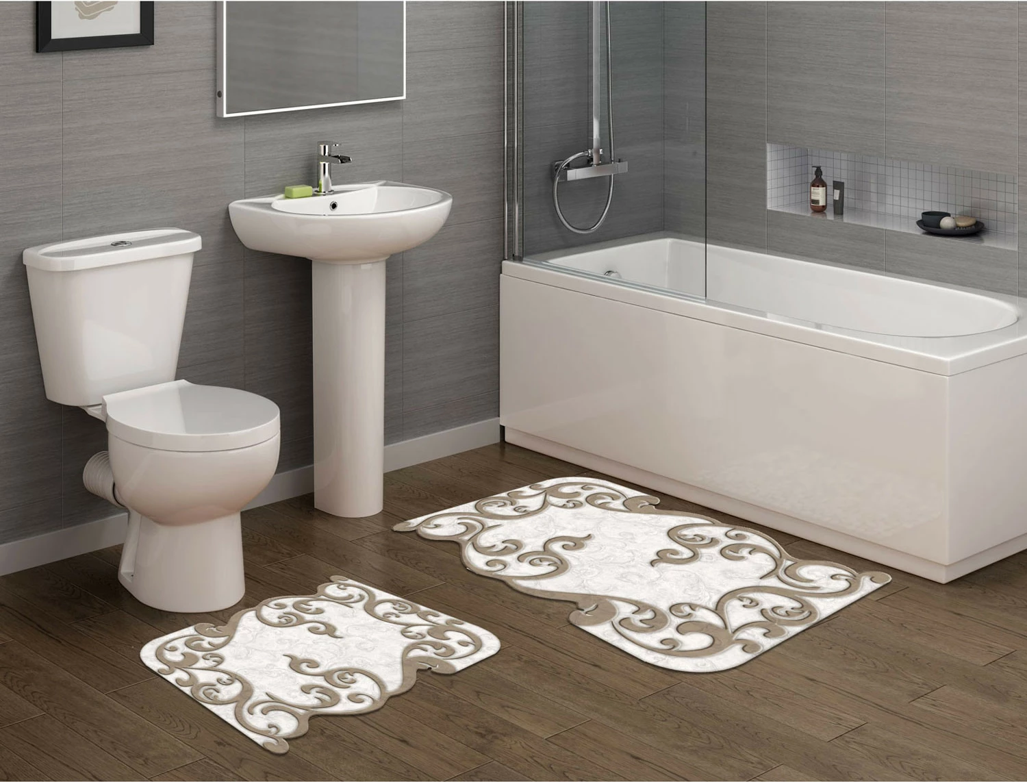 Set tapetash për banjo (2 copë), Mijolnir, 210Fg41515Bj