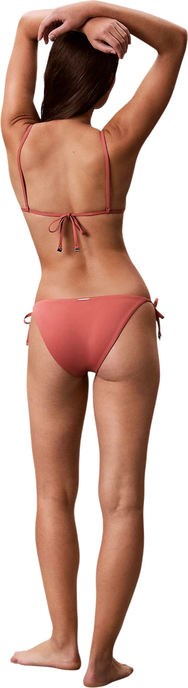 Të poshtme bikine për femra Calvin Klein Jeans LV00Q62704, rozë antike [Madhësia: XL]