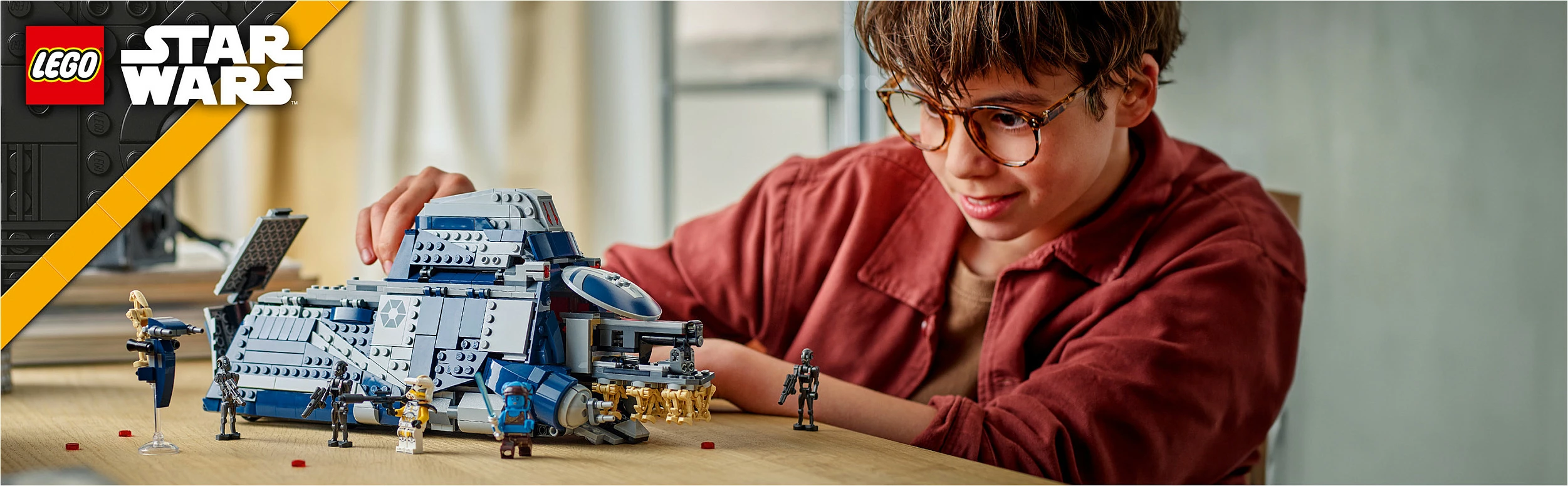Set LEGO Star Wars Separatist MTT 75435, 976 copë, 12 minifigura, shumëngjyrësh