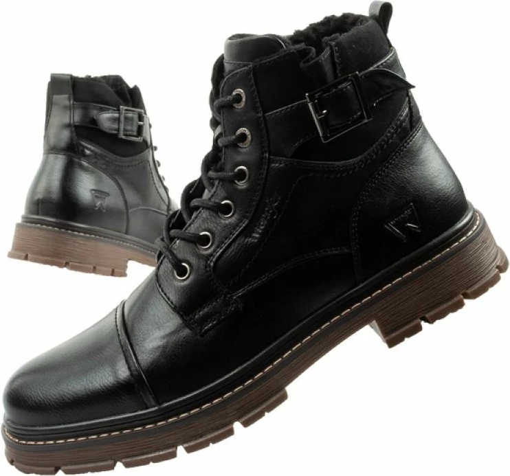 Çizme meshkuj Wrangler, të zeza