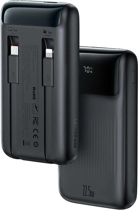 Powerbank Mcdodo MC-0241, 10000mAh, 22.5W, e zezë